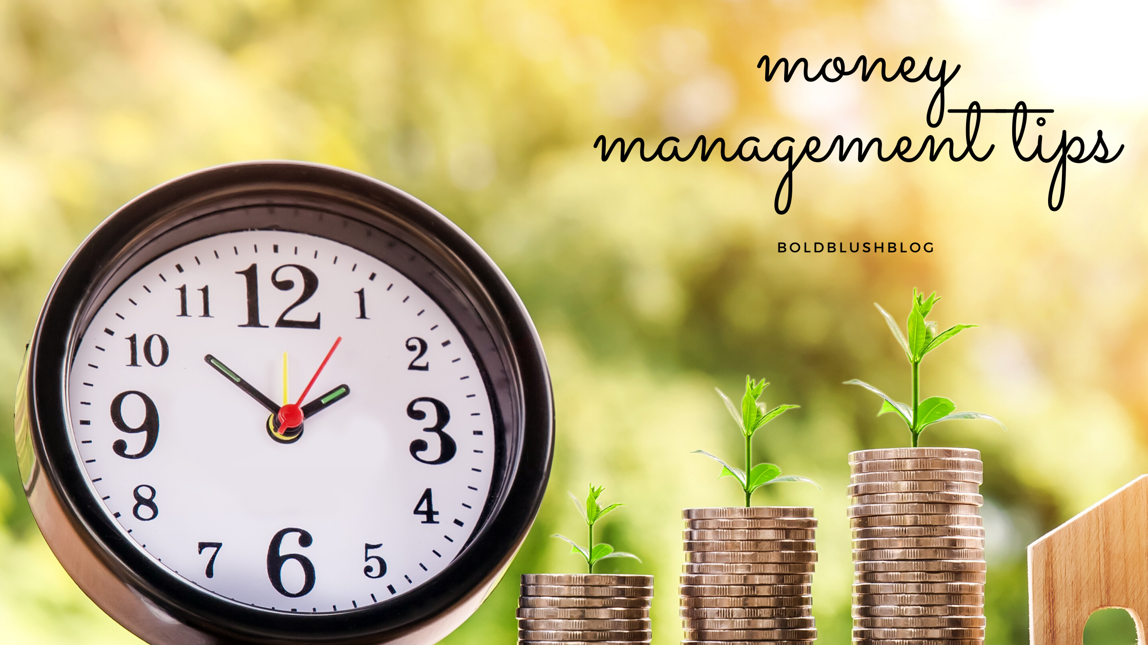What is the most important tip about managing money?