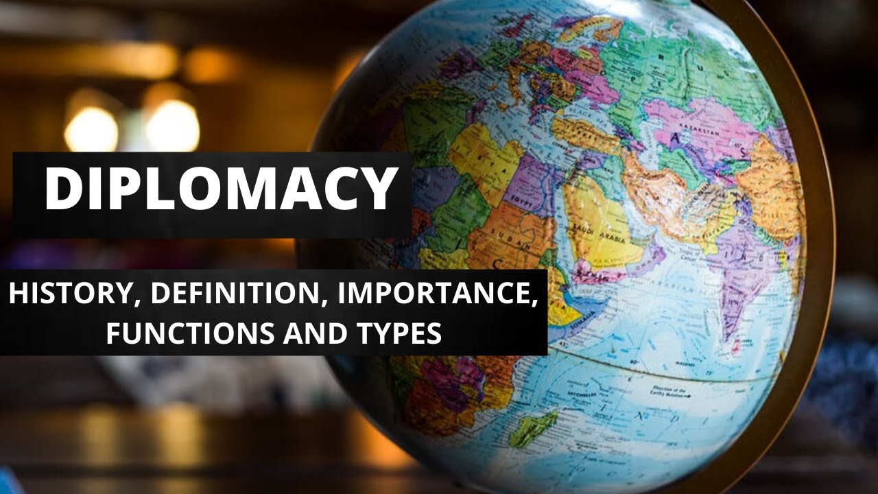 What is the concept of diplomacy in international relations?