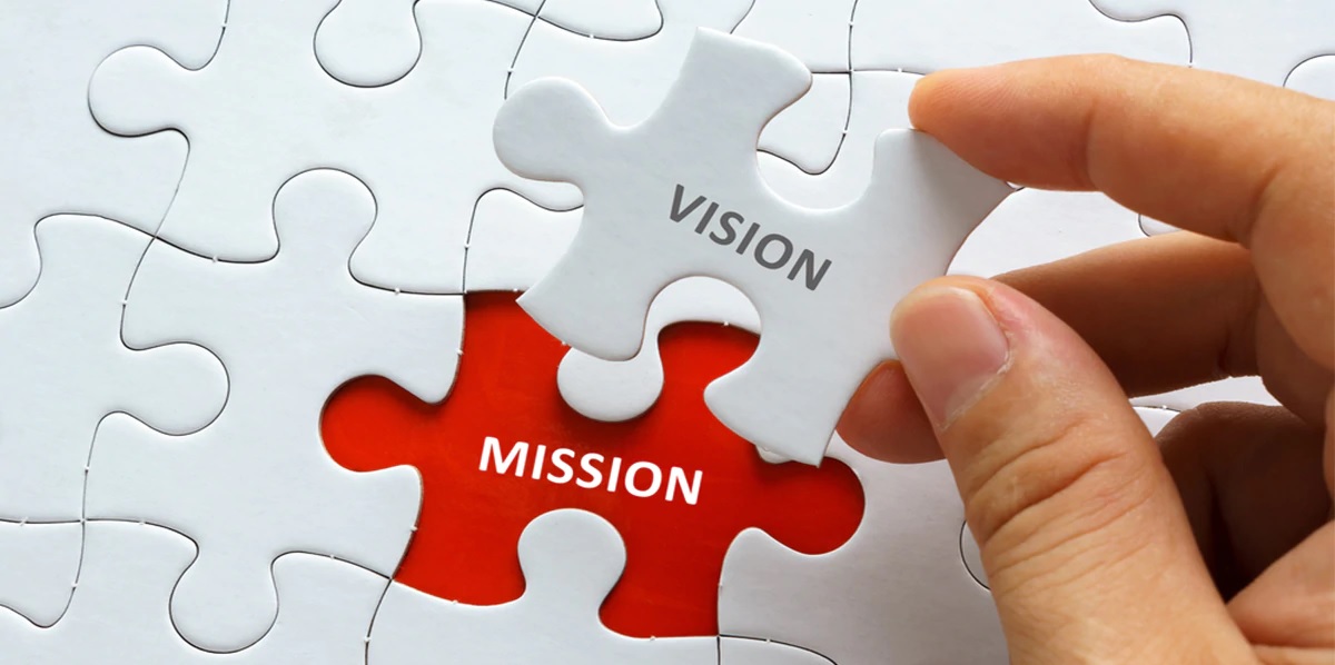 Why is it important for the company to have a clear mission and vision?